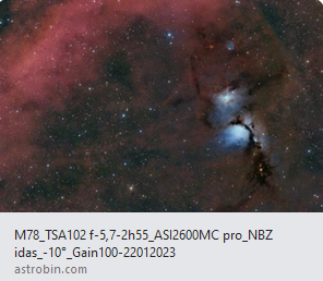 M78 NGC2064 NGC2067 NGC2071