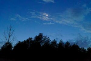 Rapprochement lune Venus Par Hervé R Photos faites à main levée, 20000 iso