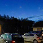 Rapprochement lune Venus Par Hervé R Photos faites à main levée, 20000 iso