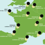 Carte France Eclipse 29 mars 2025