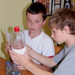 école de Limours fusée à eau 3